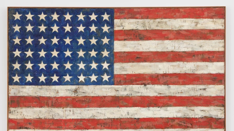 Wurde für 3 Millionen Dollar verkauft: "John's Flag" von Elaine Sturtevant.