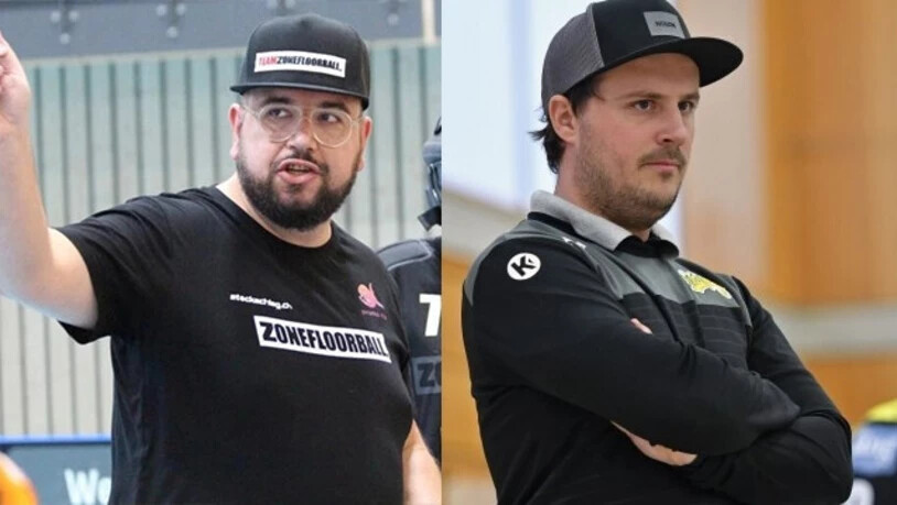 Piranha Chur: Das Neue Trainer-Duo Simon Zopf (links) und Mirco Torri.