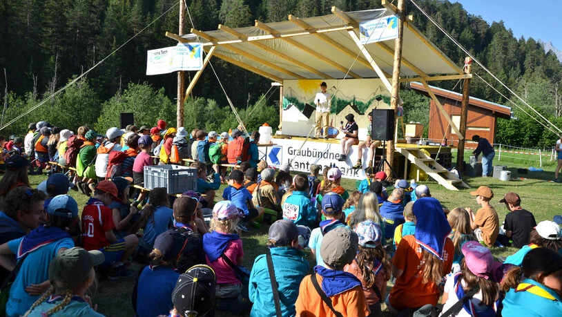 Grosse Schar: Rund 200 Kinder haben am WöWe 2022 teilgenommen.