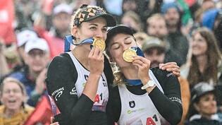 Die Europameisterinnen Tanja Hüberli and Nina Brunner können auch in Mexiko jubeln