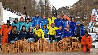 Die Davoser Teams, die in Samnaun im Einsatz waren.  