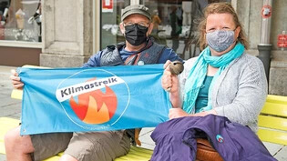 Vielfältiger Aufruf: Mit Parolen, Aktionen und einer Demonstration sensibilisiert Klimastreik Graubünden die breite Bevölkerung.